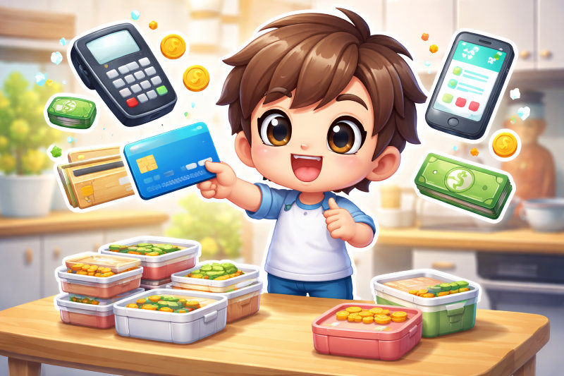 手料理ストックで利用できる支払い方法は何がある？