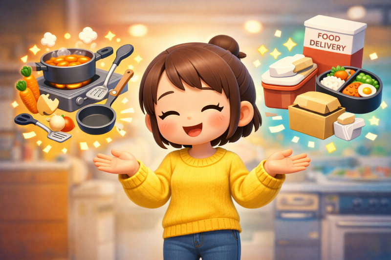 まとめ｜悩みの正体は「料理」ではなく「毎日の判断」