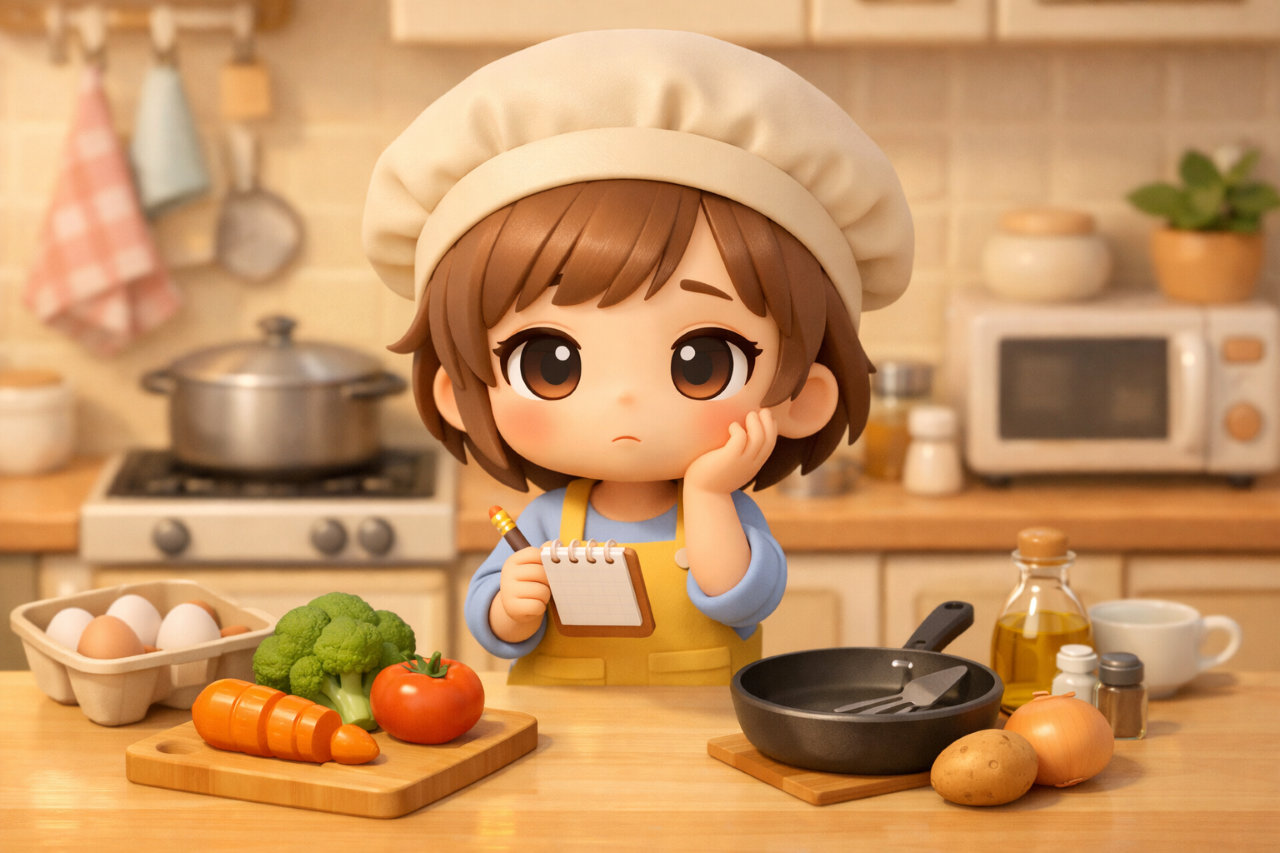 毎日の献立に悩まなくていいという選択肢｜「今日は何を作る？」から少し自由になるために！