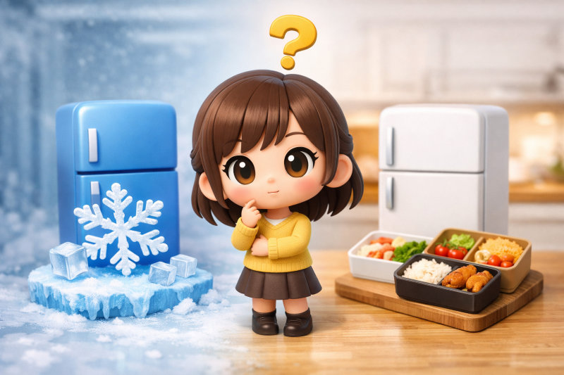 つくりおき.jpは冷凍できる？冷蔵サービスとの違いと注意点