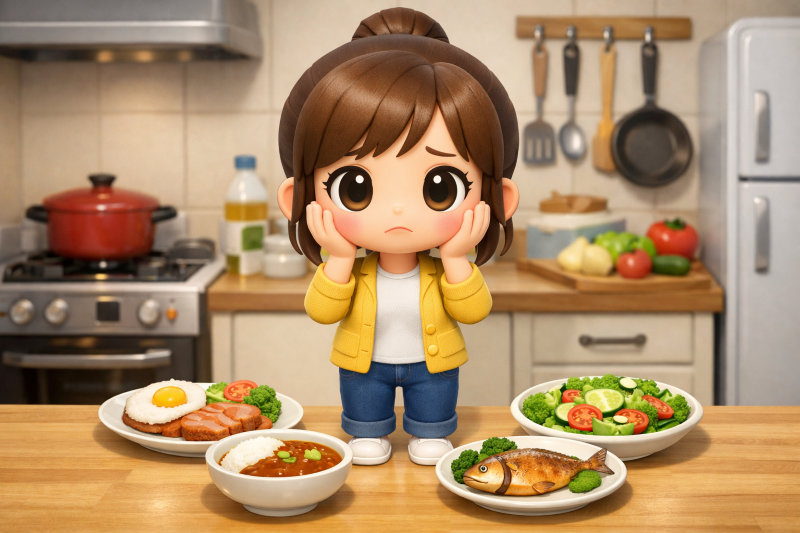 毎日の献立がつらく感じるのはなぜ？