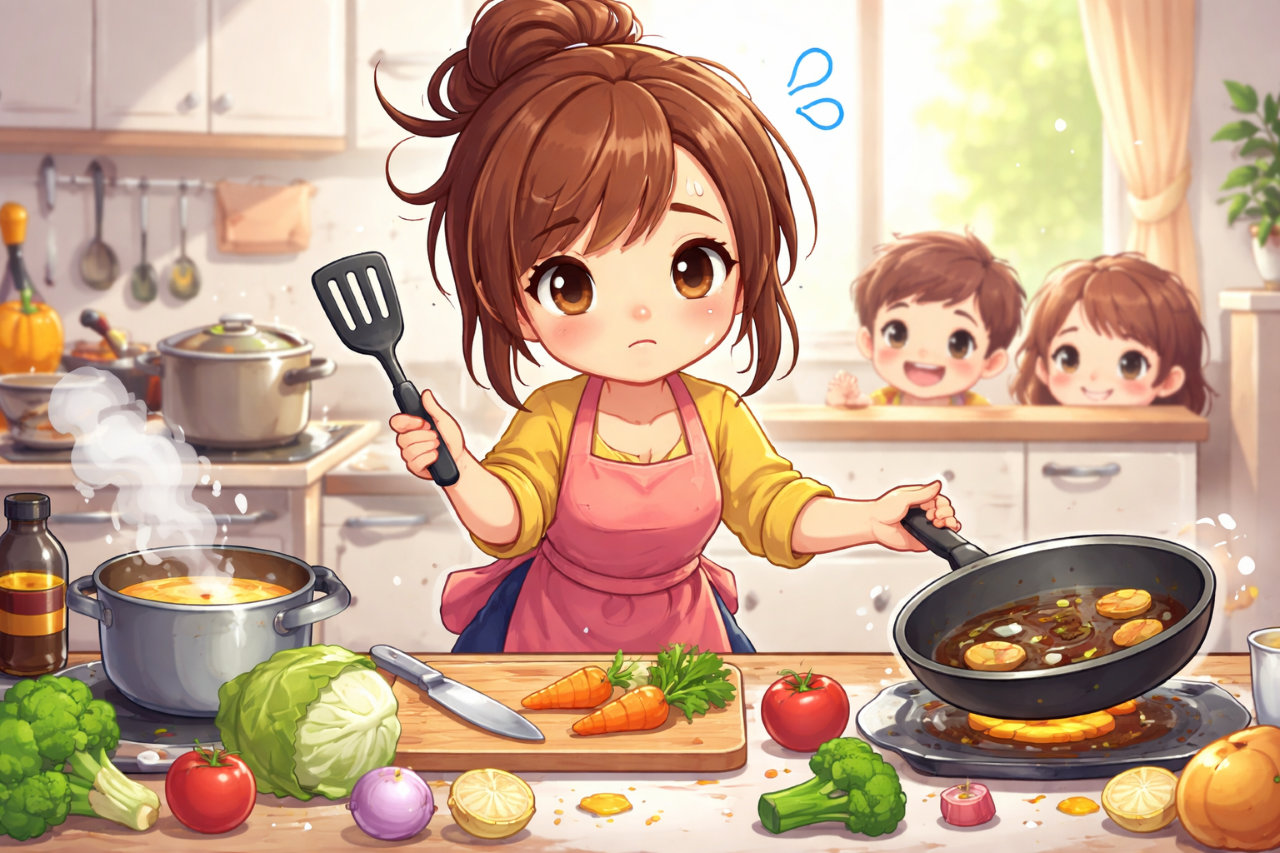 家族のごはん作りがしんどい…それは甘えではなく“負担が偏っているサイン”かもしれません